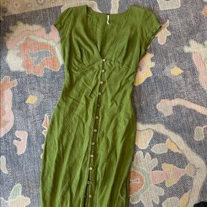 Free People New In Town Midi Dress